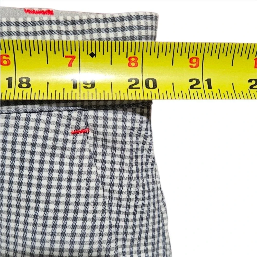Adidas Golf Mens Ultimate365 Gingham Check Shorts Grey White DP0303 Size 40
